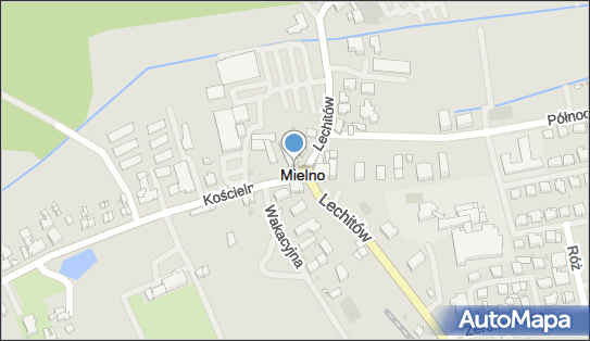 Drewniany krzyż, Kościelna 2, Mielno 76-032 - Kapliczka, Figura Świętych, Krzyż