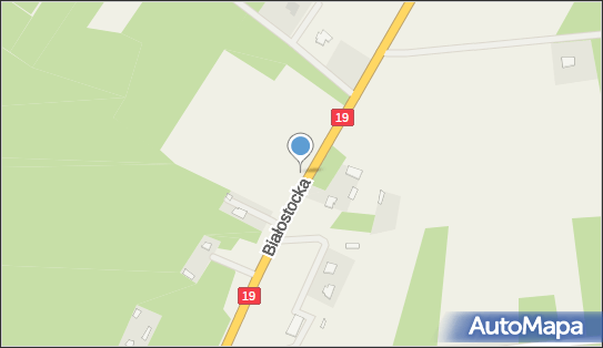 figurka Matki Boskiej, Białostocka, Czartajew 17-300 - Kapliczka, Figura Świętych, Krzyż