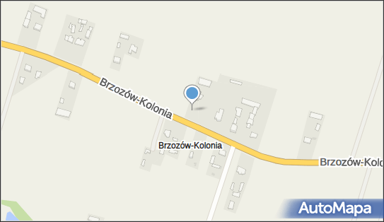 Figurka Matki Boskiej, Brzozów-Kolonia, Brzozów-Kolonia 08-300 - Kapliczka, Figura Świętych, Krzyż