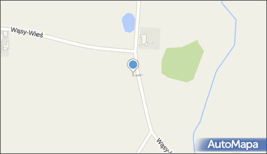 Figurka Matki Boskiej, Wąsy-Wieś, Wąsy-Wieś 05-083 - Kapliczka, Figura Świętych, Krzyż