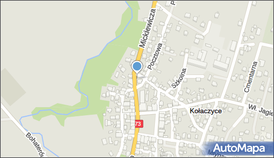 Kamienna kapliczka, Plac św. Anny 1, Kołaczyce 38-213 - Kapliczka, Figura Świętych, Krzyż