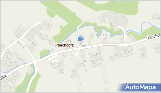 Kamienna kapliczka, Niechobrz 586, Niechobrz 36-047 - Kapliczka, Figura Świętych, Krzyż