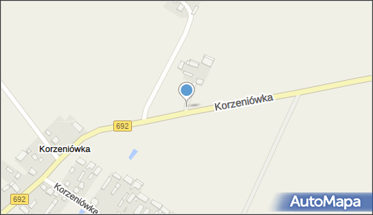 Kamienny krzyż, Korzeniówka, Korzeniówka 17-306 - Kapliczka, Figura Świętych, Krzyż