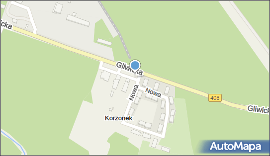 Kaplica Krzyż, Nowa 13, Korzonek 47-240 - Kapliczka, Figura Świętych, Krzyż