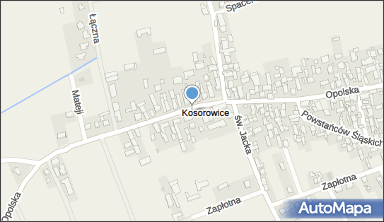 Kaplica, Opolska, Kosorowice 46-050 - Kapliczka, Figura Świętych, Krzyż