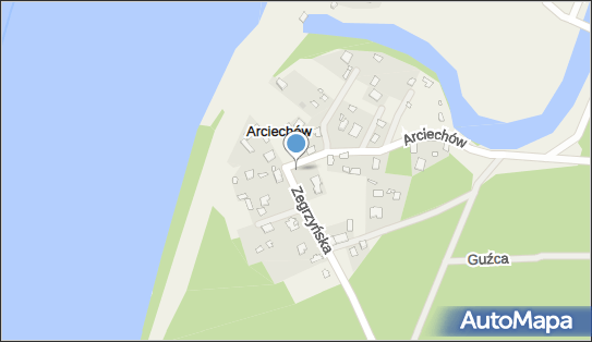 Kapliczka, Figura Świętych, Krzyż, Arciechów, Arciechów 05-255 - Kapliczka, Figura Świętych, Krzyż