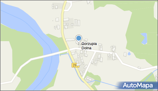 Kapliczka, Figura Świętych, Krzyż, Gorzupia Dolna 13a 68-111 - Kapliczka, Figura Świętych, Krzyż