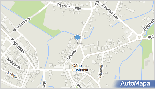 Kapliczka, Figura Świętych, Krzyż, 3 Maja 1a, Ośno Lubuskie 69-220 - Kapliczka, Figura Świętych, Krzyż