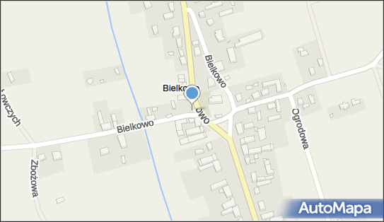 Kapliczka, Figura Świętych, Krzyż, Bielkowo 33, Bielkowo 73-108 - Kapliczka, Figura Świętych, Krzyż