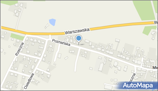 Kapliczka, Figura Świętych, Krzyż, Poznańska 4, Miedzichowo 64-361 - Kapliczka, Figura Świętych, Krzyż