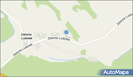 Kapliczka, Figura Świętych, Krzyż, Zielone Ludowe 57-343 - Kapliczka, Figura Świętych, Krzyż