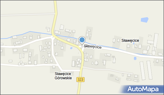 Kapliczka, Figura Świętych, Krzyż, Sławęcice 23, Sławęcice 56-200 - Kapliczka, Figura Świętych, Krzyż