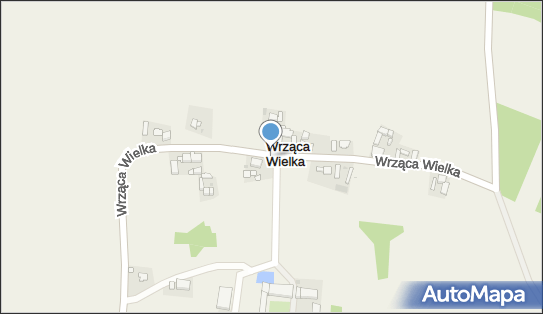 Kapliczka, Figura Świętych, Krzyż, Wrząca Wielka 8 56-210 - Kapliczka, Figura Świętych, Krzyż