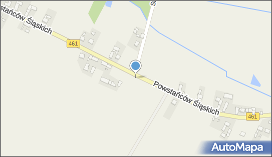 Kapliczka, Figura Świętych, Krzyż, Powstańców Śląskich461 46-024 - Kapliczka, Figura Świętych, Krzyż