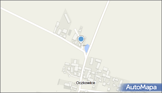 Kapliczka, Figura Świętych, Krzyż, Oczkowice 10, Oczkowice 63-913 - Kapliczka, Figura Świętych, Krzyż