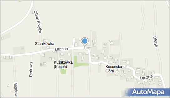 Kapliczka, Figura Świętych, Krzyż, Łączna 45, Kocoń 34-323 - Kapliczka, Figura Świętych, Krzyż