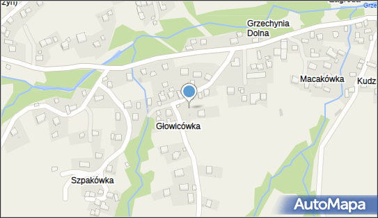 Kapliczka, Figura Świętych, Krzyż, Grzechynia 73, Grzechynia 34-220 - Kapliczka, Figura Świętych, Krzyż