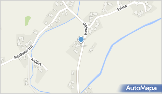 Kapliczka, Figura Świętych, Krzyż, Główna 25, Landzmierz 47-253 - Kapliczka, Figura Świętych, Krzyż