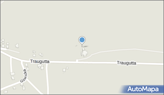 Kapliczka, Figura Świętych, Krzyż, Traugutta Romualda, gen.40 47-143 - Kapliczka, Figura Świętych, Krzyż