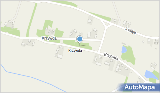 Kapliczka, Figura Świętych, Krzyż, Krzywda, Iwanowice 62-862 - Kapliczka, Figura Świętych, Krzyż