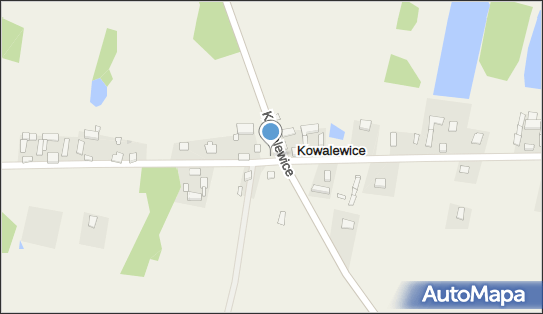 Kapliczka, Figura Świętych, Krzyż, Kowalewice 17a, Kowalewice 95-045 - Kapliczka, Figura Świętych, Krzyż