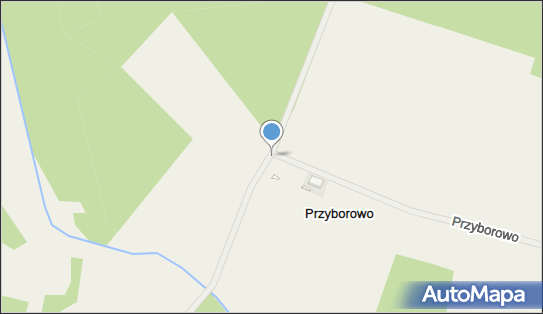 Kapliczka, Figura Świętych, Krzyż, Przyborowo, Przyborowo 62-262 - Kapliczka, Figura Świętych, Krzyż