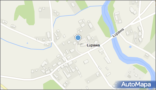 Kapliczka, Figura Świętych, Krzyż, Łupawa 42, Łupawa 76-242 - Kapliczka, Figura Świętych, Krzyż