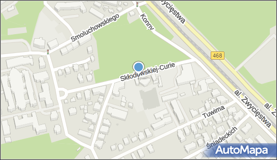 Kapliczka, Figura Świętych, Krzyż, Skłodowskiej-Curie Marii 3B 80-210 - Kapliczka, Figura Świętych, Krzyż