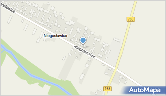 Kapliczka, Figura Świętych, Krzyż, Niegosławice 8, Niegosławice 28-330 - Kapliczka, Figura Świętych, Krzyż