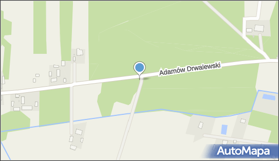 Kapliczka, Figura Świętych, Krzyż, Adamów Drwalewski 05-651 - Kapliczka, Figura Świętych, Krzyż