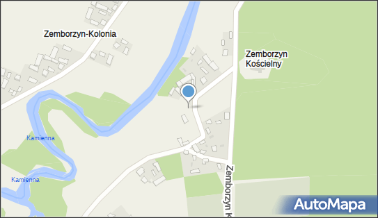 Kapliczka, Figura Świętych, Krzyż, Zemborzyn Kościelny 161 27-515 - Kapliczka, Figura Świętych, Krzyż