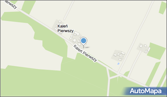 Kapliczka, Figura Świętych, Krzyż, Kaleń Pierwszy 23 08-460 - Kapliczka, Figura Świętych, Krzyż