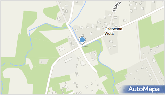 Kapliczka, Figura Świętych, Krzyż, Czerwona Wola 42A 37-530 - Kapliczka, Figura Świętych, Krzyż