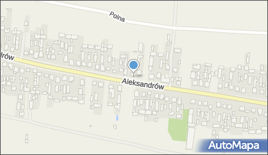 Kapliczka, Figura Świętych, Krzyż, Aleksandrów Drugi 308 23-408 - Kapliczka, Figura Świętych, Krzyż