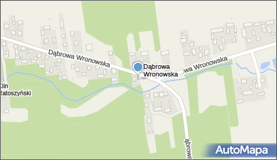 Kapliczka, Figura Świętych, Krzyż, Dąbrowa Wronowska 91a 24-320 - Kapliczka, Figura Świętych, Krzyż