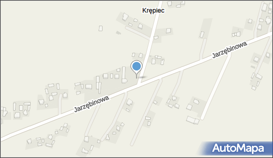 Kapliczka, Figura Świętych, Krzyż, Jarzębinowa 74, Krępiec 21-007 - Kapliczka, Figura Świętych, Krzyż