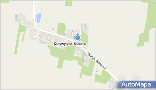 Kapliczka, Figura Świętych, Krzyż, Krzywystok-Kolonia 8 22-435 - Kapliczka, Figura Świętych, Krzyż