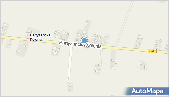 Kapliczka, Figura Świętych, Krzyż, Partyzancka Kolonia 21 22-120 - Kapliczka, Figura Świętych, Krzyż