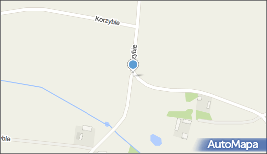 Kapliczka, Figura Świętych, Krzyż, Korzybie, Korzybie 09-130 - Kapliczka, Figura Świętych, Krzyż