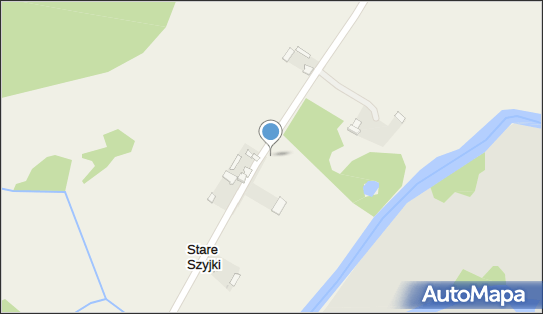 Kapliczka, Figura Świętych, Krzyż, Szyjki 64, Szyjki 06-450 - Kapliczka, Figura Świętych, Krzyż