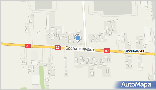 Kapliczka, Figura Świętych, Krzyż, Sochaczewska92 100 05-870 - Kapliczka, Figura Świętych, Krzyż