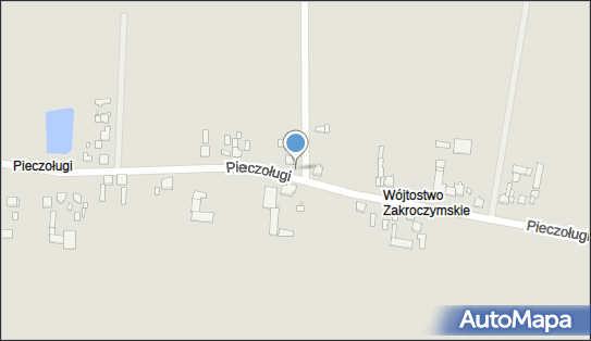 Kapliczka, Figura Świętych, Krzyż, Pieczoługi 14, Zakroczym 05-170 - Kapliczka, Figura Świętych, Krzyż