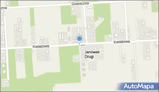 Kapliczka, Figura Świętych, Krzyż, Kwiatowa 80, Janówek Drugi 05-101 - Kapliczka, Figura Świętych, Krzyż