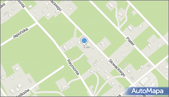 Kapliczka, Figura Świętych, Krzyż, Słowackiego Juliusza 33 05-400 - Kapliczka, Figura Świętych, Krzyż