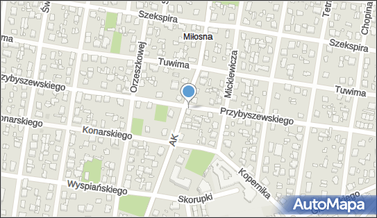 Kapliczka, Figura Świętych, Krzyż, Armii Krajowej 40, Sulejówek 05-071 - Kapliczka, Figura Świętych, Krzyż