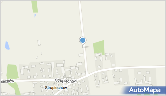 Kapliczka, Figura Świętych, Krzyż, Strupiechów, Strupiechów 07-111 - Kapliczka, Figura Świętych, Krzyż
