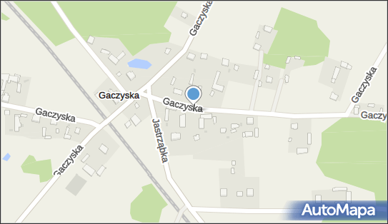 Kapliczka, Figura Świętych, Krzyż, Gaczyska 10, Gaczyska 06-320 - Kapliczka, Figura Świętych, Krzyż