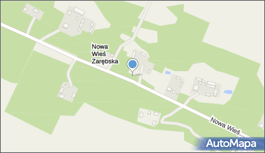 Kapliczka, Figura Świętych, Krzyż, Nowa Wieś Zarębska 14 06-333 - Kapliczka, Figura Świętych, Krzyż