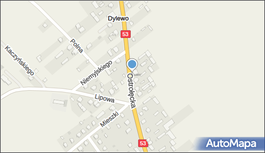 Kapliczka, Figura Świętych, Krzyż, Ostrołęcka53 78, Dylewo 07-420 - Kapliczka, Figura Świętych, Krzyż