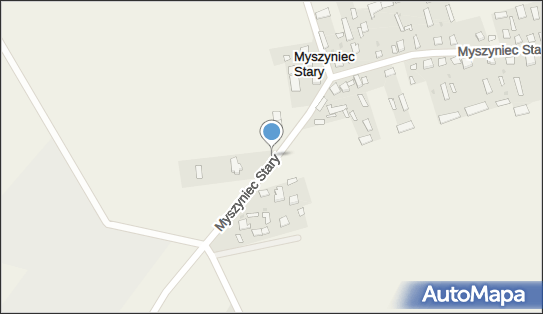 Kapliczka, Figura Świętych, Krzyż, Myszyniec Stary 105A 07-430 - Kapliczka, Figura Świętych, Krzyż